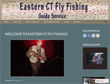 Tablet Screenshot of easternctflyfishing.com
